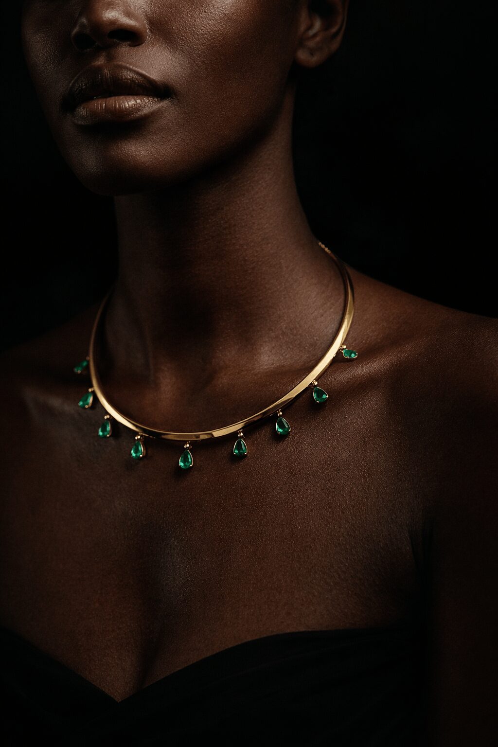 Choker Zahar Esmeralda - Imagem 2