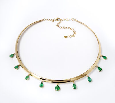 Choker Zahar Esmeralda