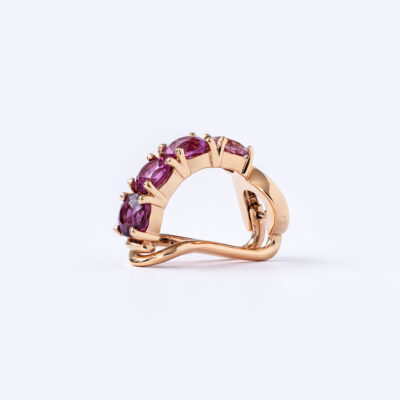 Piercing de Turmalina Rosa